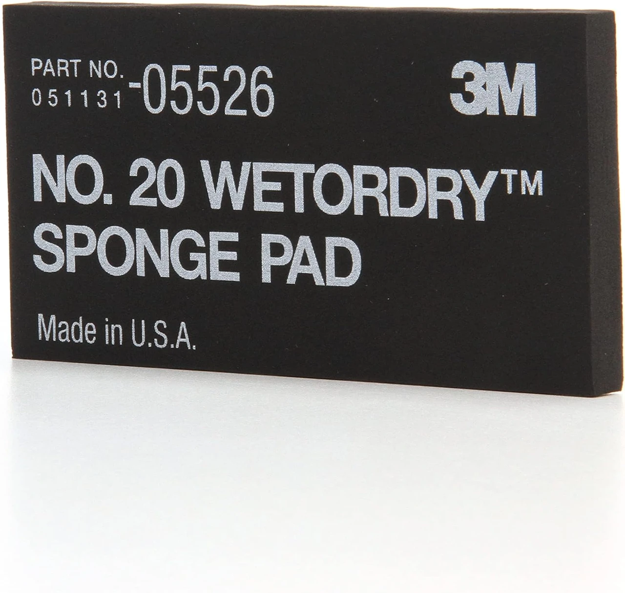 3M 5-1/2" X 2 3/4" x 3/8" Wetordry Sponge Pad (5526) — product image 3