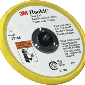 3M 6" Hookit Low Profile Abrasive Disc Back-up Pad (5756)