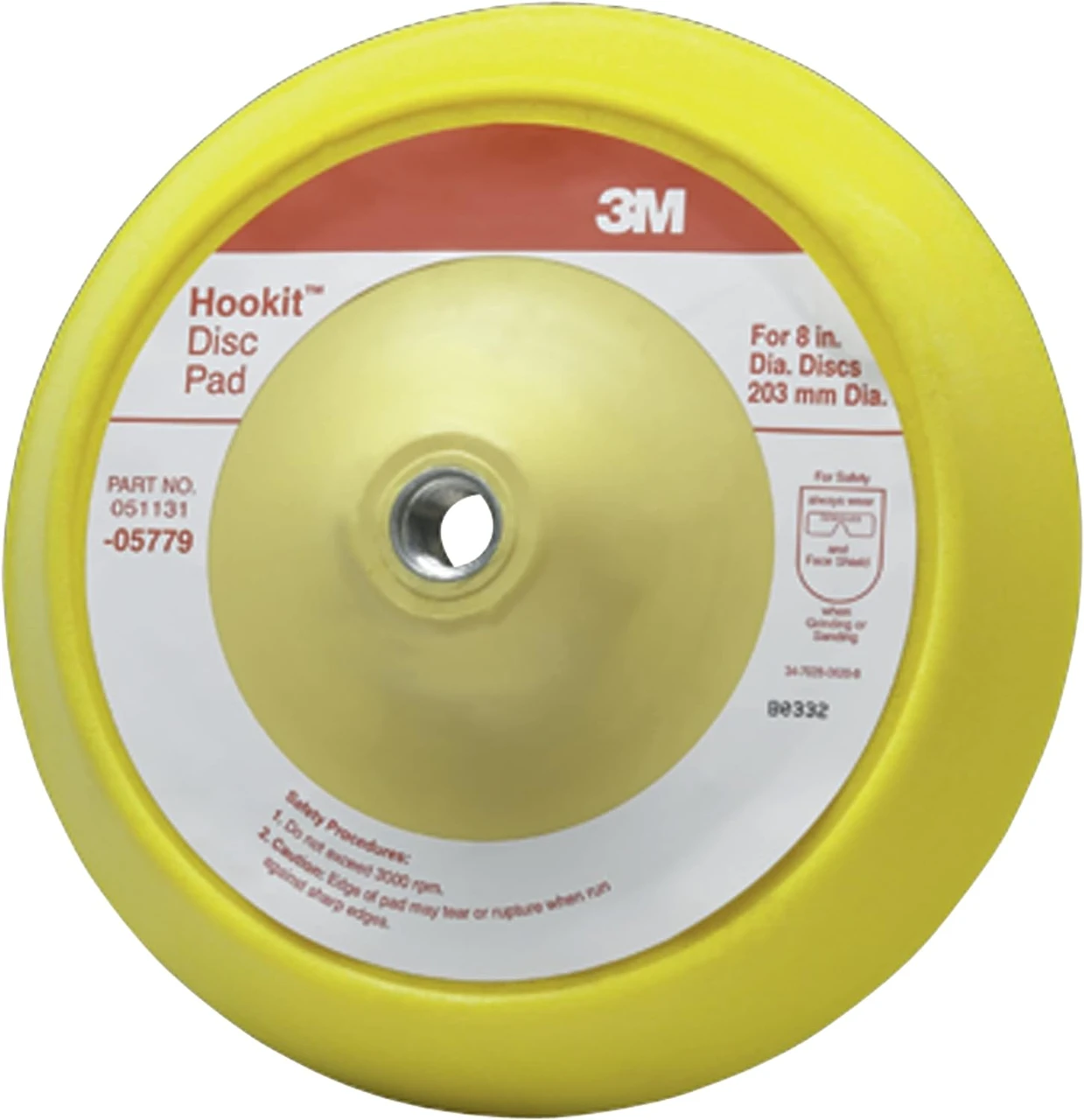 3M 8" Dust Free Hookit Abrasive Disc Pad (5782) — product image 3