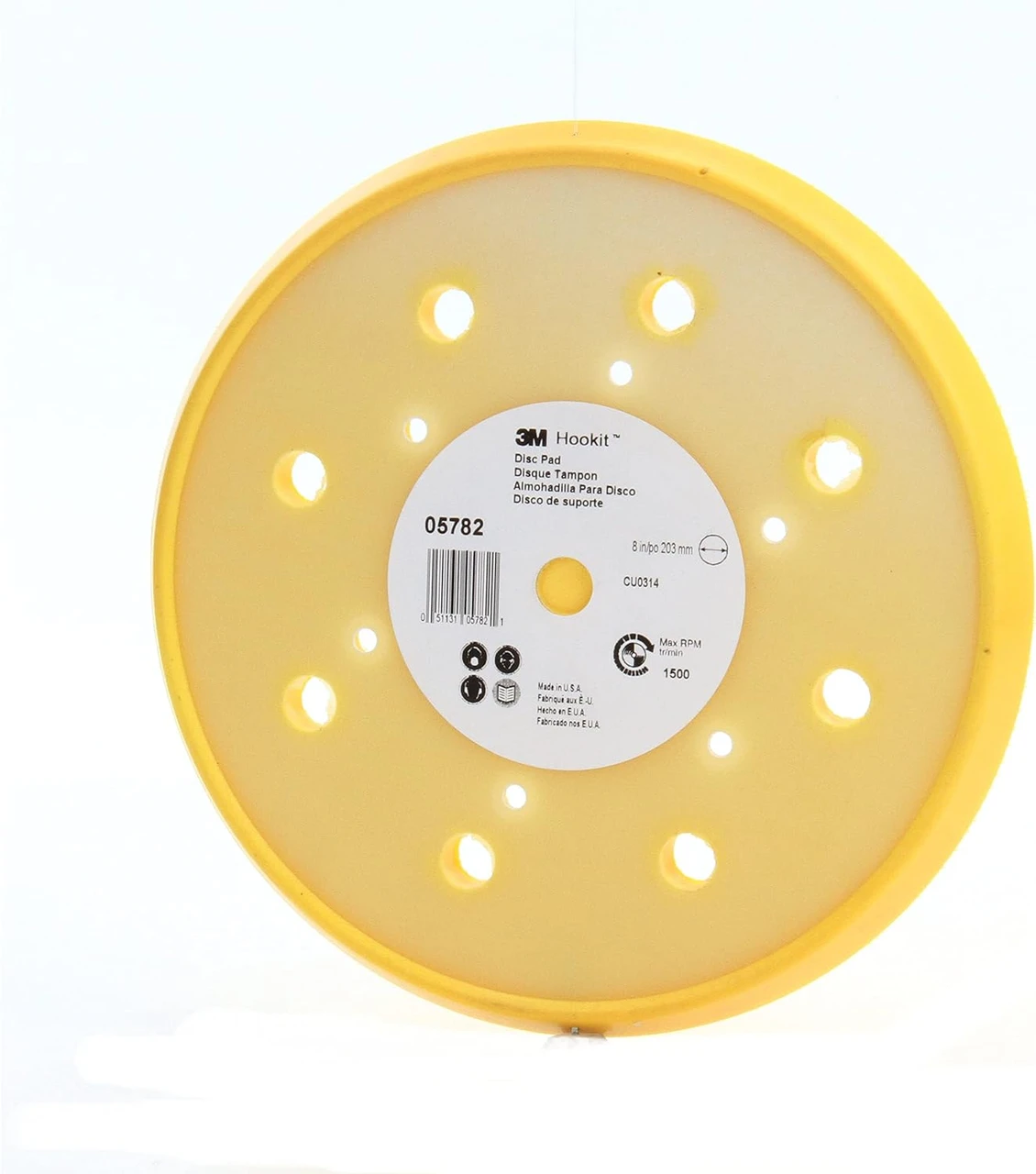 3M 8" Dust Free Hookit Abrasive Disc Pad (5782) — product image 4
