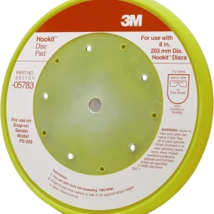3M 8" x 5" Bolt Hole Dust Free Hookit Pad (5783)