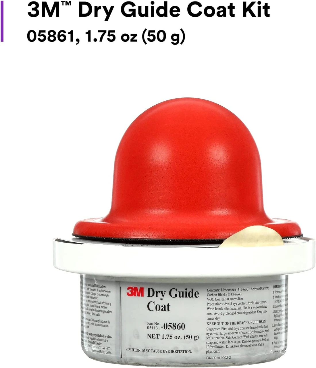 3M 1.75 oz Dry Guide Coat Kit (5861) — product image 2