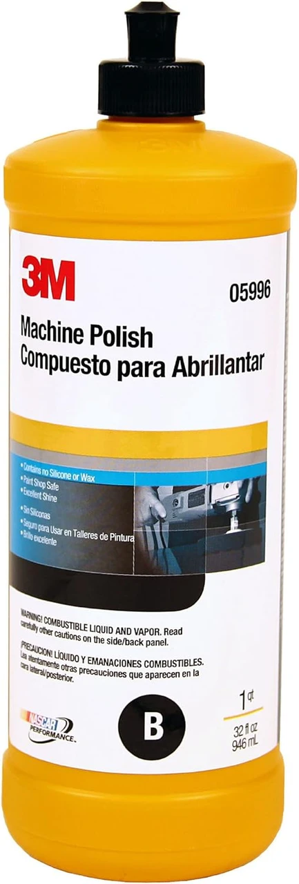 3M 1 Quart Machine Polish (05996)