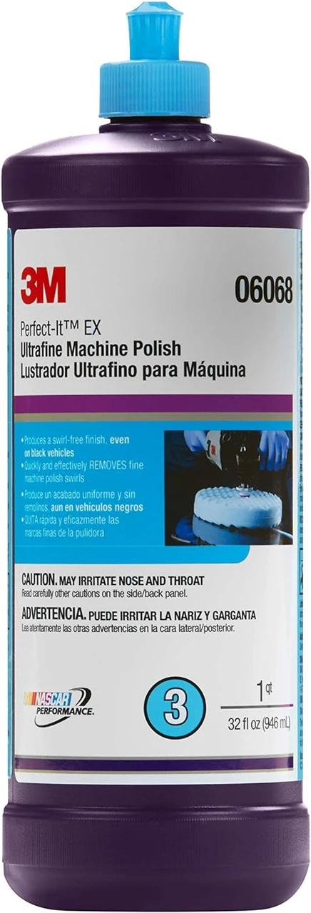 3M 1 Quart Perfect-It EX Ultrafine Machine Polish (6068)