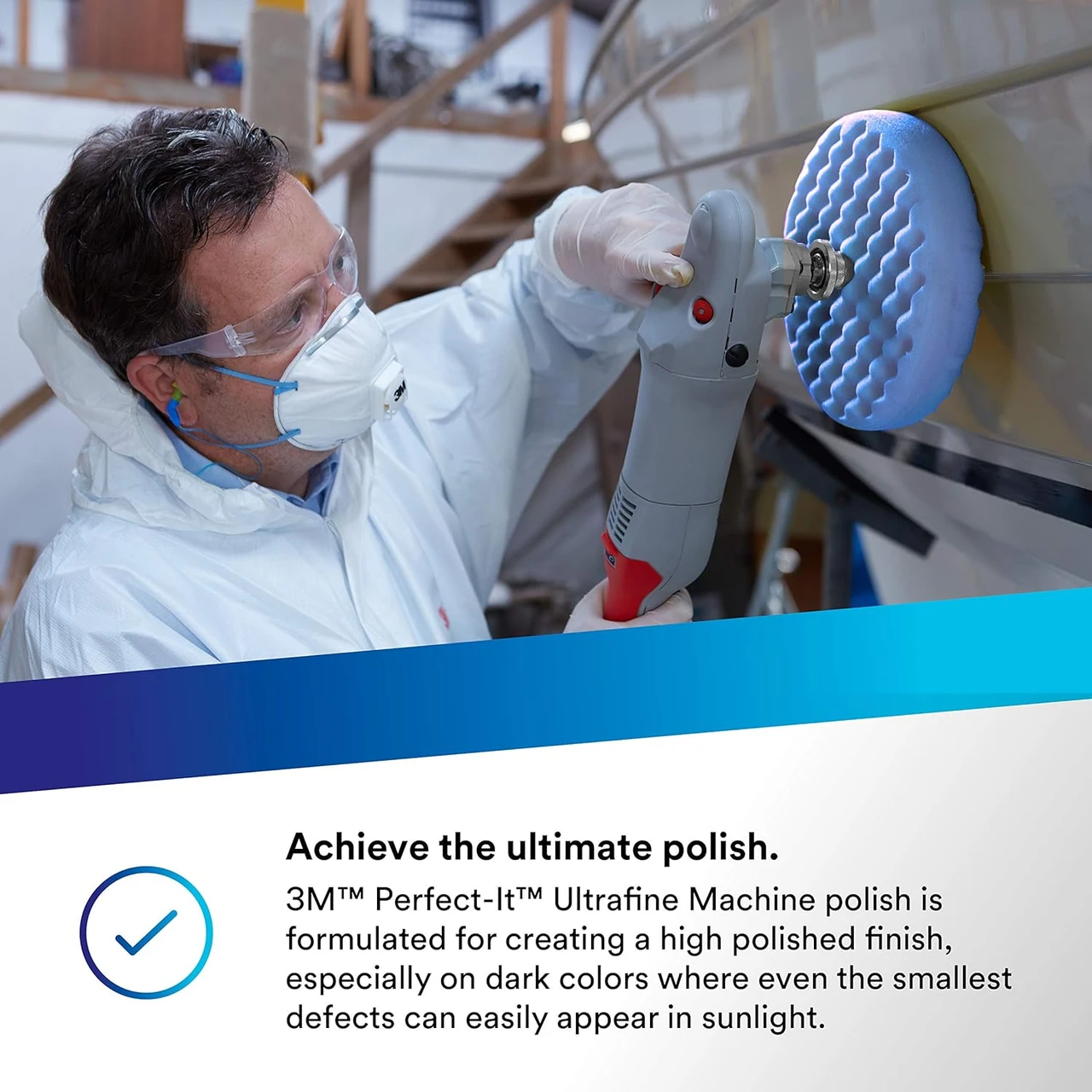3M 1 Quart Perfect-It EX Ultrafine Machine Polish (6068) — product image 5