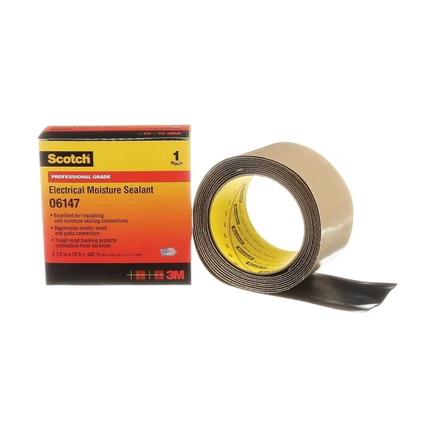 3M 2.5" X 10' Scotch Electrical Moisture Sealant Roll (6147)