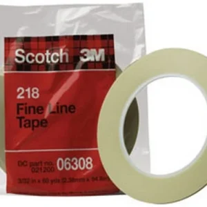 3M 3/32" x 60 Yards Scotch Fine Line Tape 218 (6308)