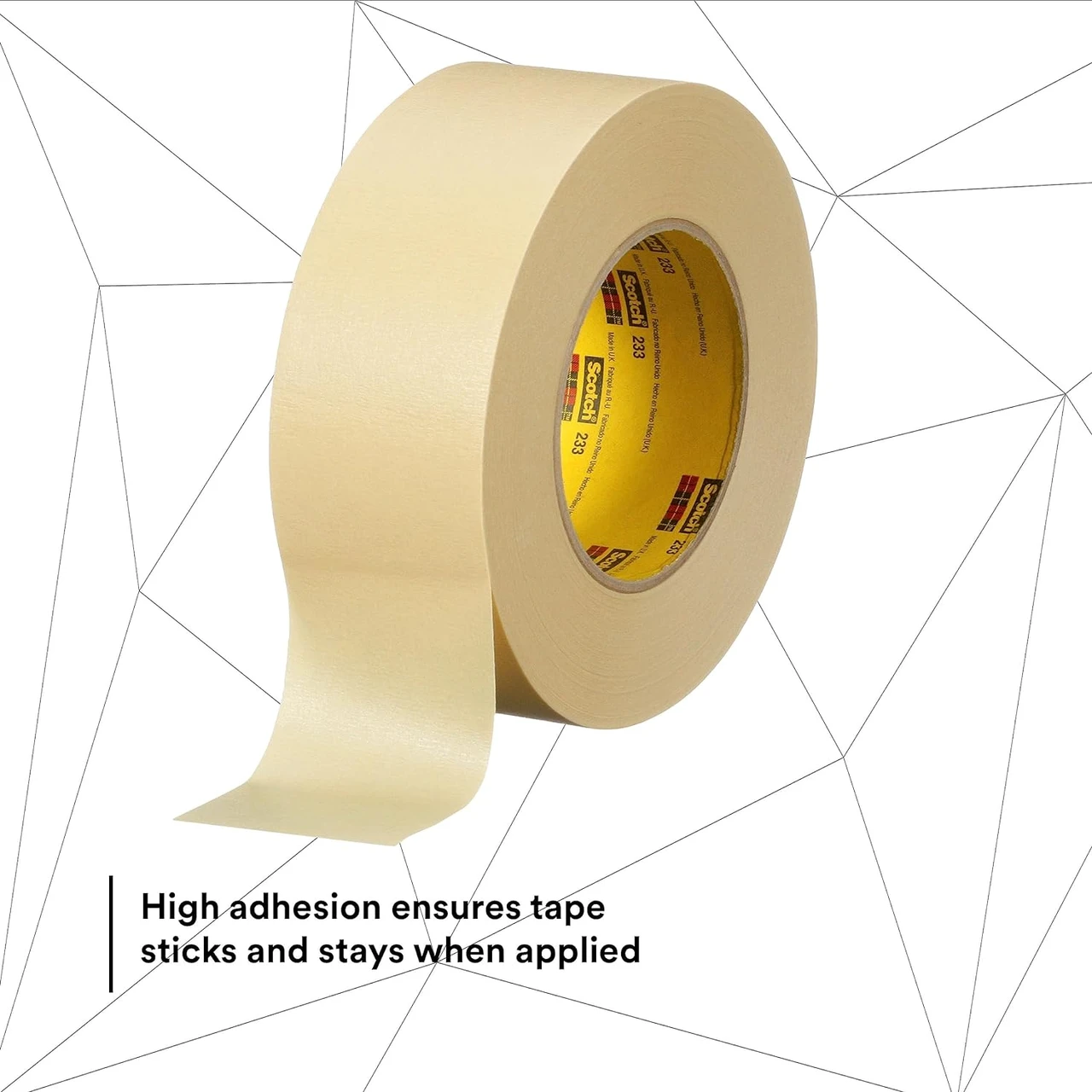 3M 2" Scotch Classic Automotive Refinish Masking Tape 233 (6340CS) — product image 4