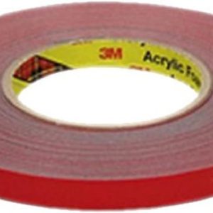 3M 1/2" X 20 Yards Gray Automotive Attachment Tape (6377)
