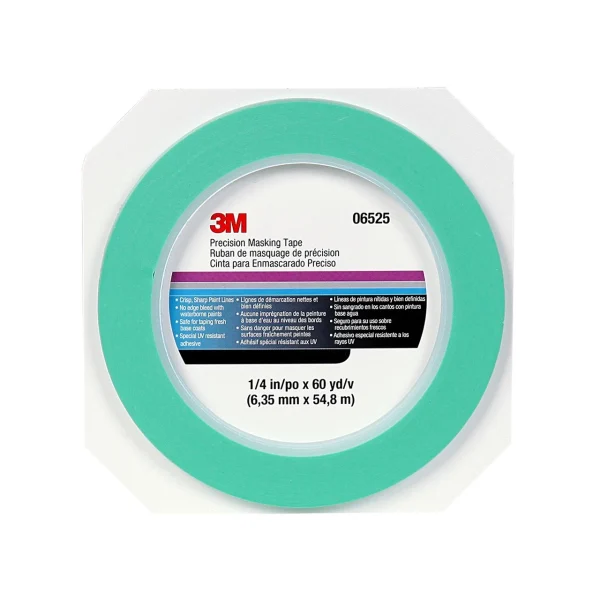3M 1/4" X 180' Precision Masking Tape (6525)