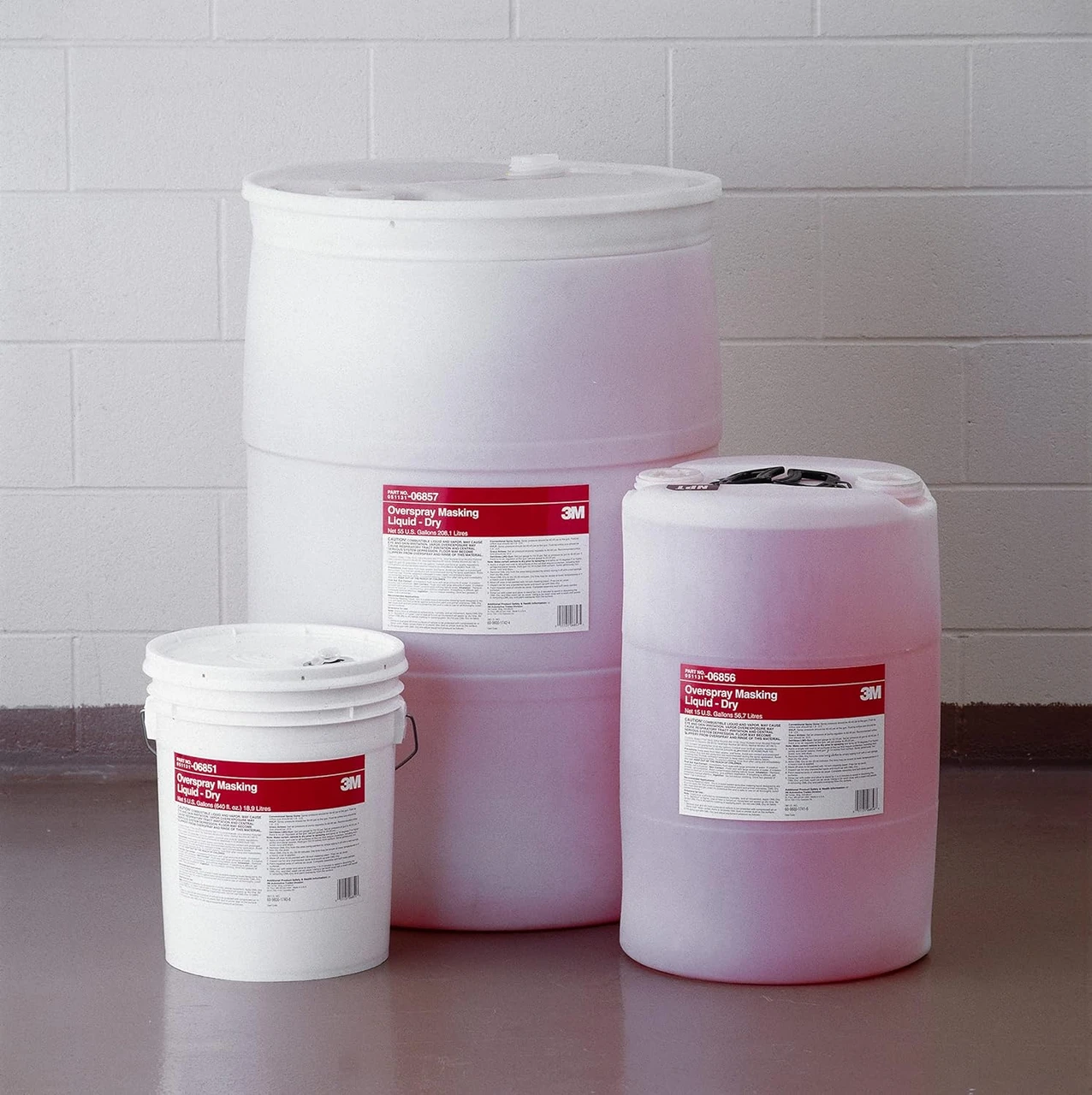 3M 5 Gallon Overspray Masking Liquid Dry (6851) — product image 2