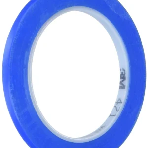 3M 0.25" X 108' Blue Vinyl Tape (68845)