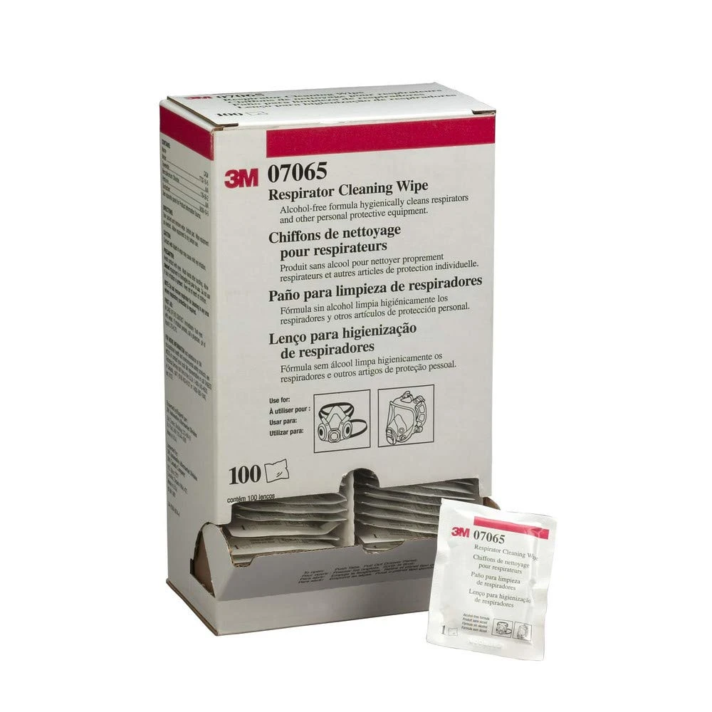 3M Respirator Cleaning Wipe 504/07065(AAD) (7065)