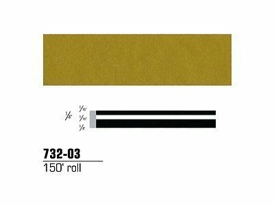 3M 1/4" x 150'Gold Metallic Scotchcal Striping Tape (73203)