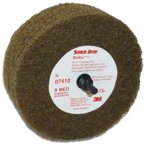 3M 4" X 1-1/4" Scotch-Brite Rivet Cleaning Disc (7410)