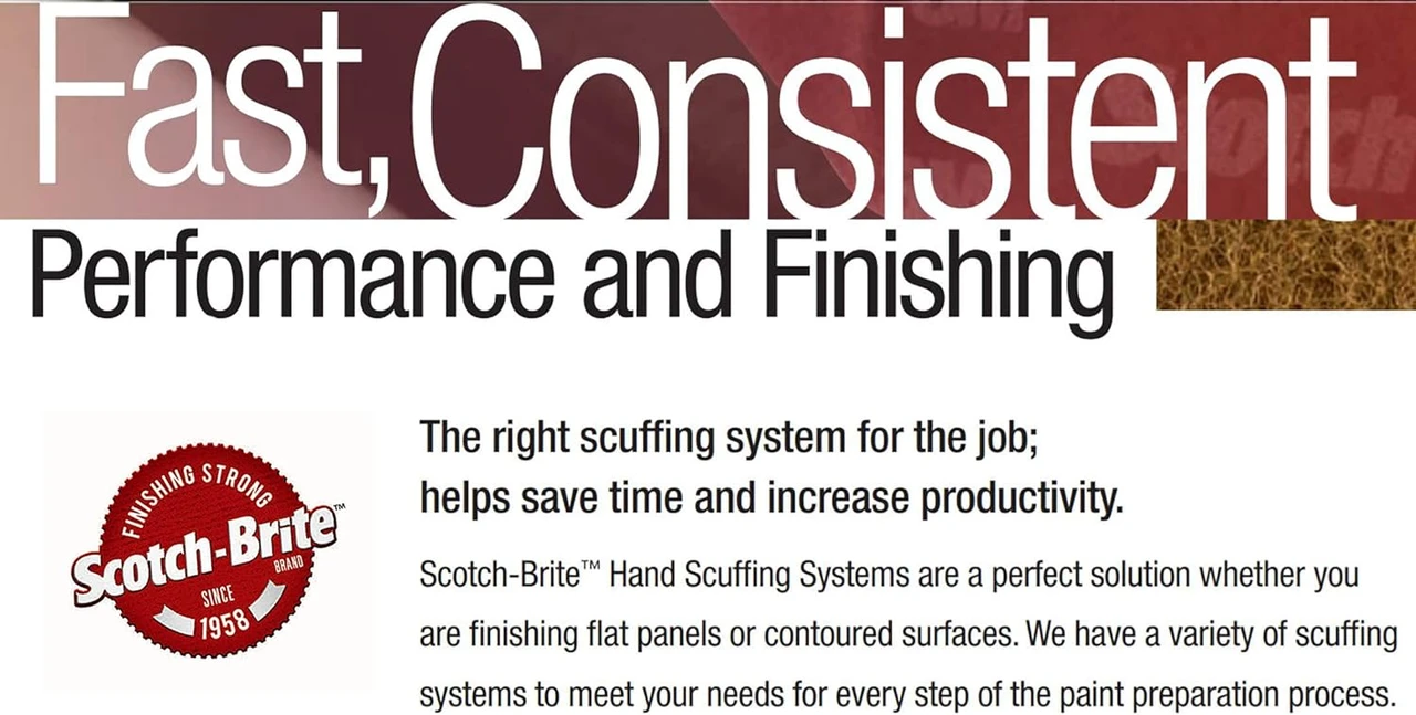 3M 4-3/4" X 15' Scotch-Brite Primer Prep Scuff (7747) — product image 5