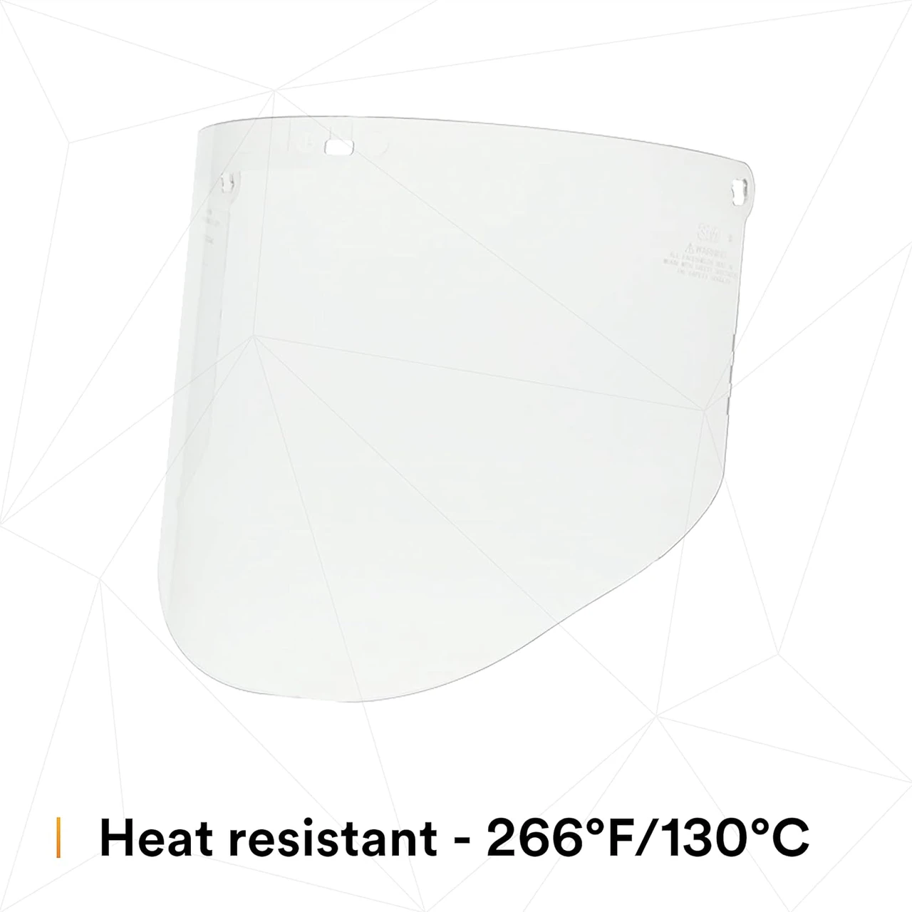 3M WP96 Clear Polycarbonate Replacement Faceshield (82701) — product image 4