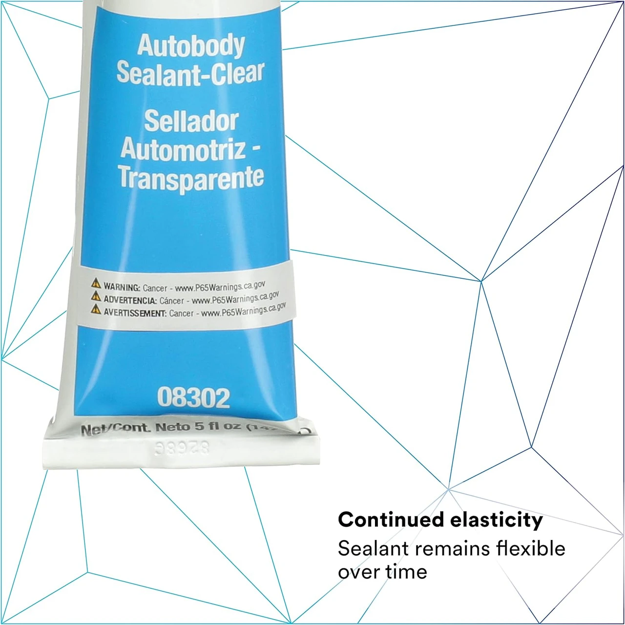 3M 5 oz Tube Clear Ultrapro Autobody Sealant (8302) — product image 3