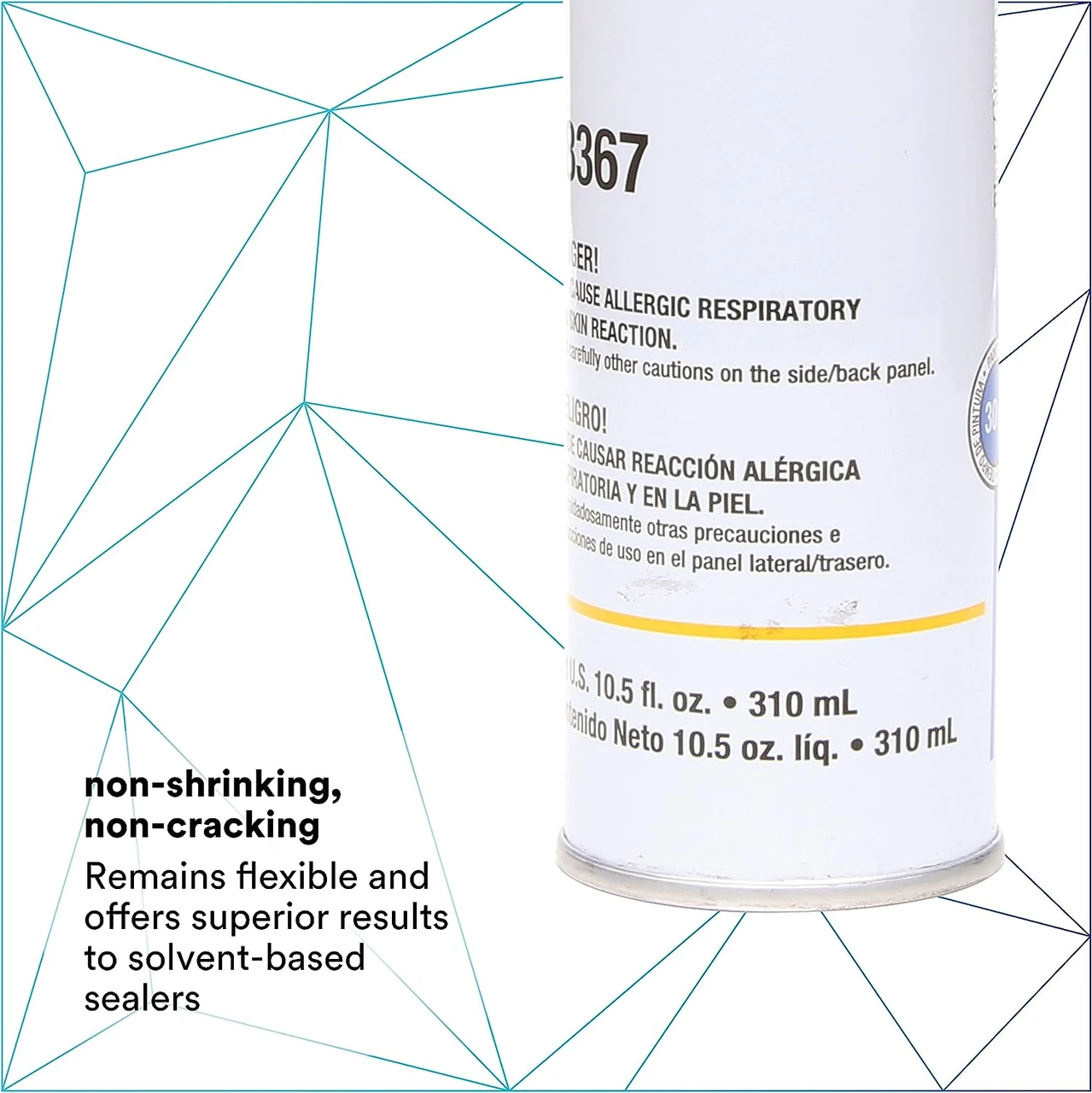 3M 310 mL Black Urethane Seam Sealer (8367) — product image 4
