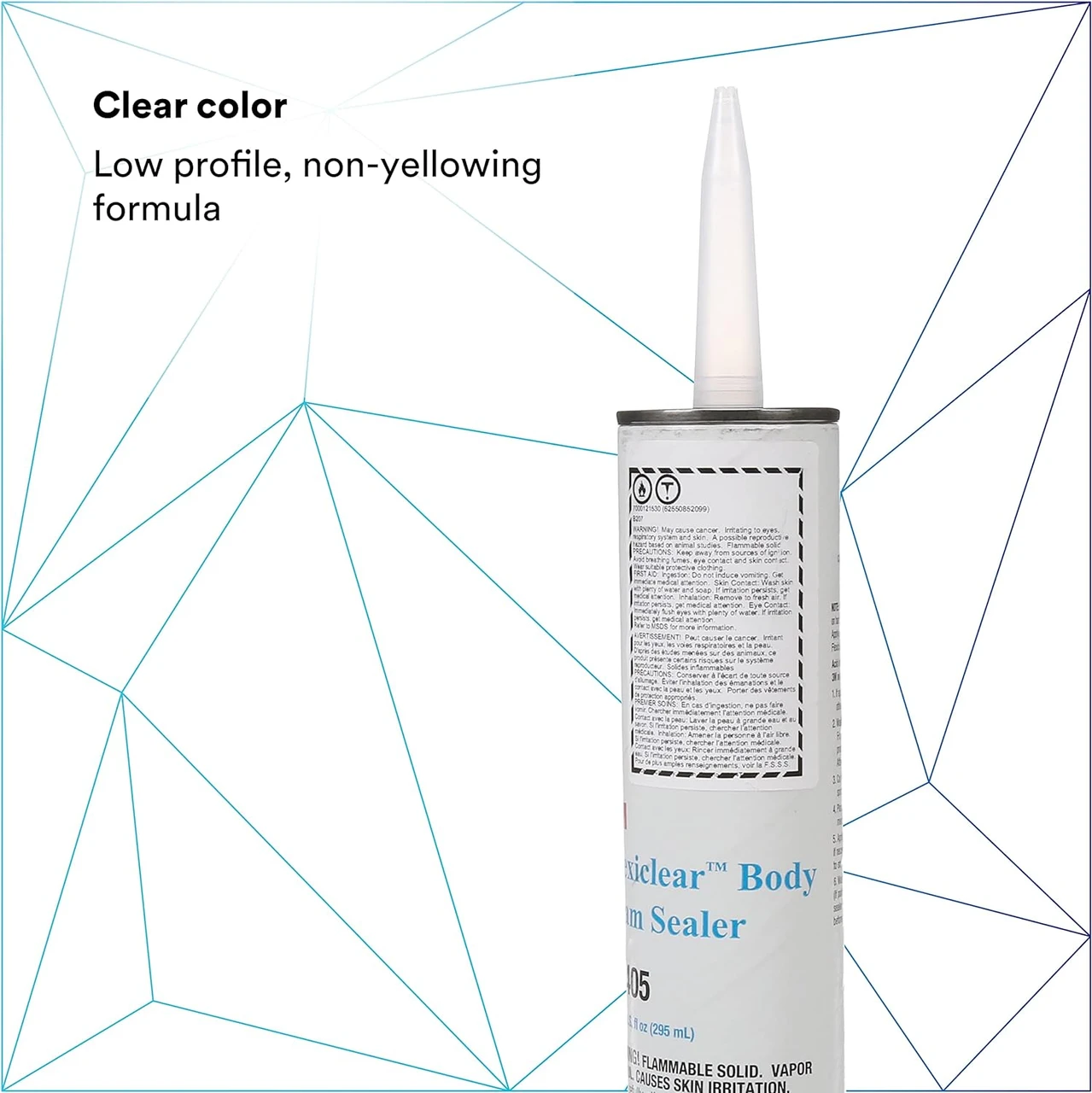 3M 1/10 Gal Flexiclear Body Seam Sealer (8405) — product image 2