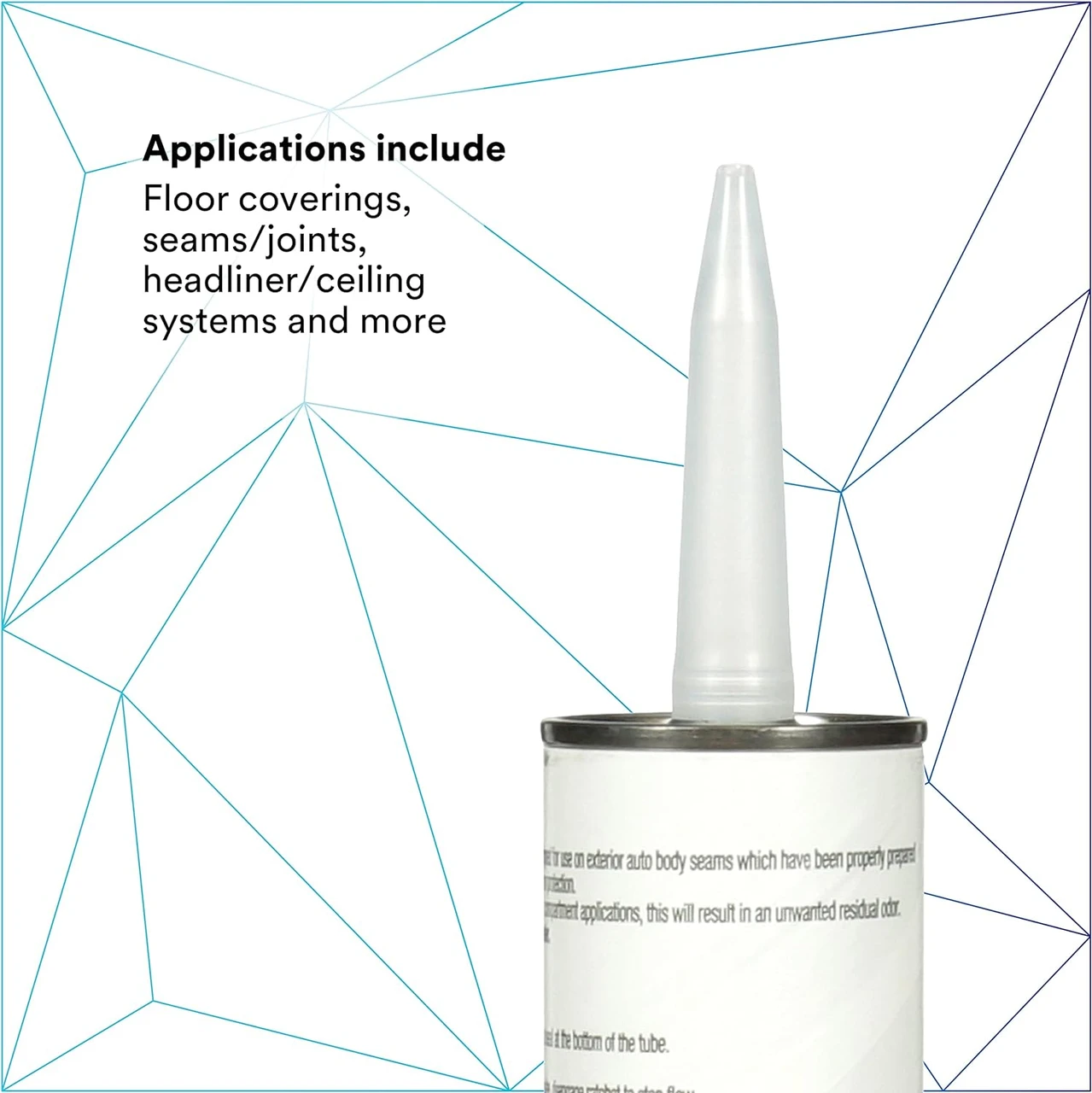 3M 1/10 Gal Cartridge Fast 'N Firm Seam Sealer (8505) — product image 5
