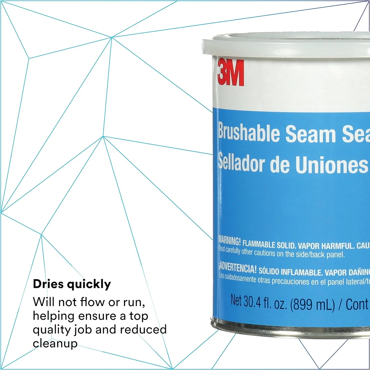 3M 1 Quart Brushable Seam Sealer (8656) — product image 4