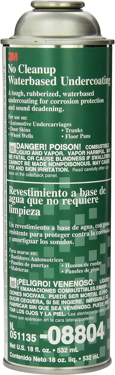 3M 18 oz No Cleanup Waterbased Undercoating (8804)