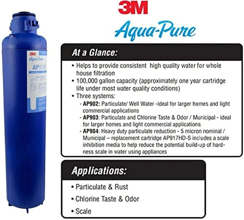 3M Whole House Water Filtration System (AP902) — product image 4