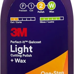 3M 1qt Perfect-It Gelcoat Light Cutting Polish+Wax (36110)