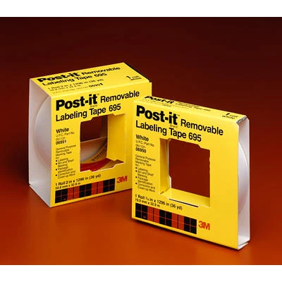 3M 2" x 36 Yard Post-it Removable Labeling Tape 695 (06951)