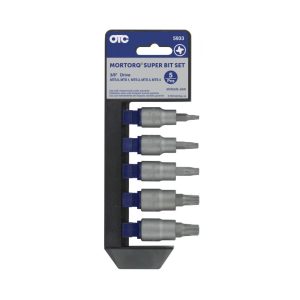 5-Piece MORTORQ Super Bit Socket Set
