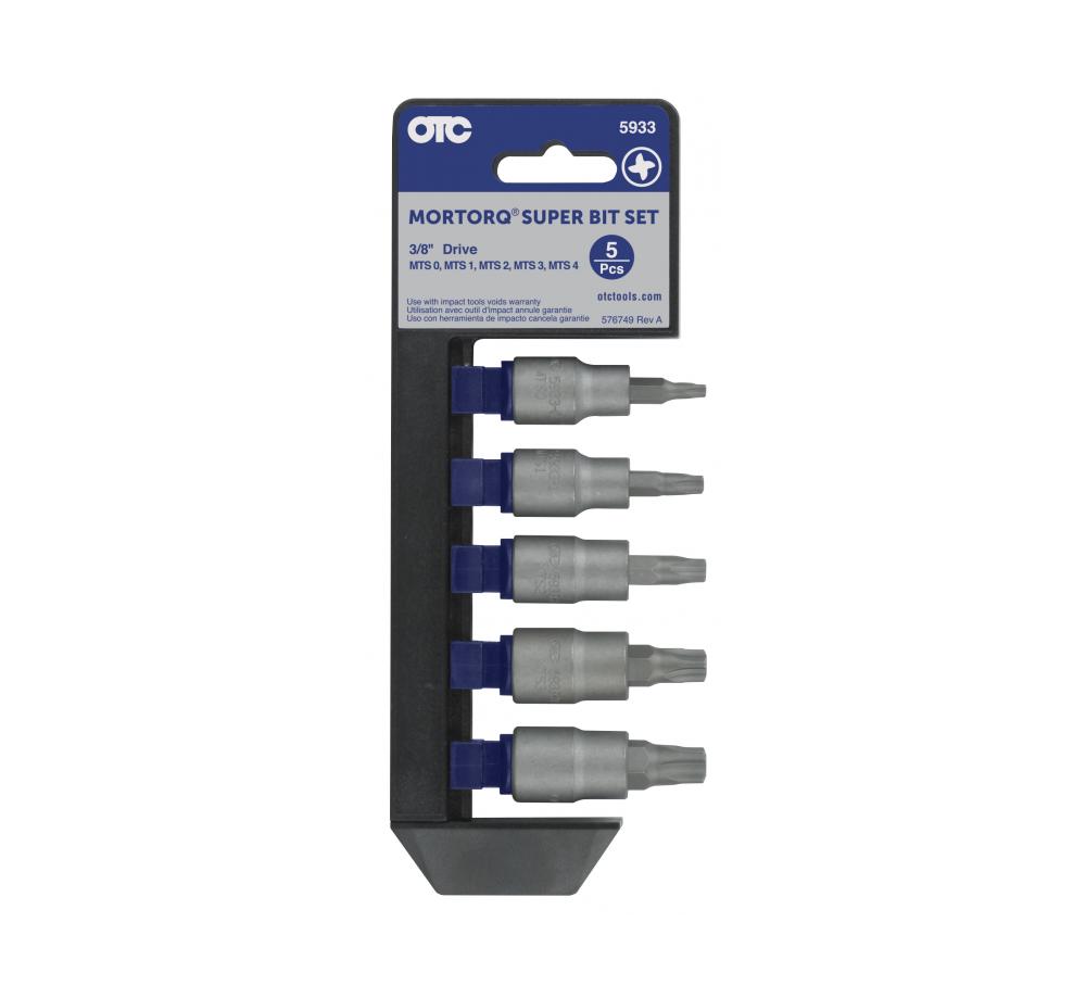 5-Piece MORTORQ Super Bit Socket Set