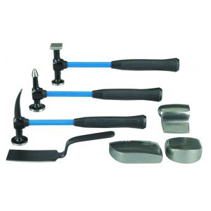 7-Piece Hammer and Dolly Set 7
