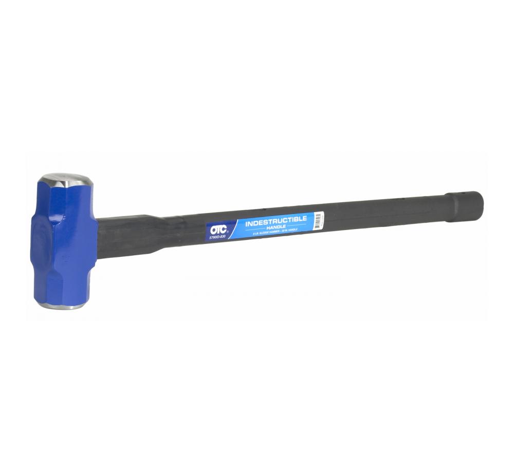8 lb., 30 in. Double Face Sledge Hammer, Indestructible Handle
