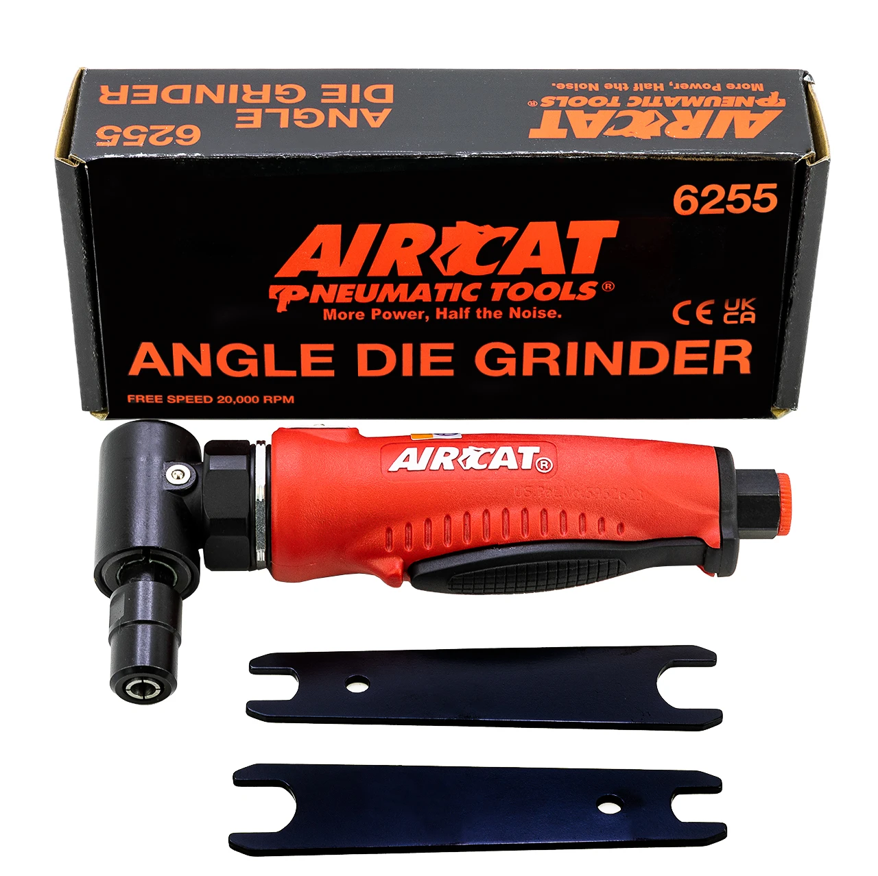 AirCat 6255 1/4" Quiet Composite Angle Die Grinder (6255) — product image 4