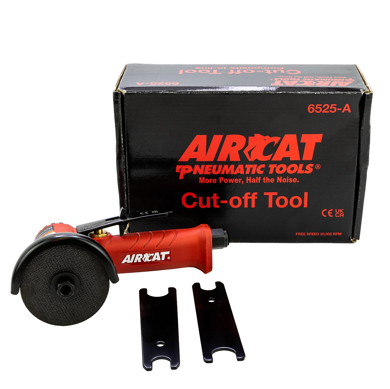 AirCat 3" Inline Cut-Off Tool with Adjustable Guard (6525-A) — product image 5