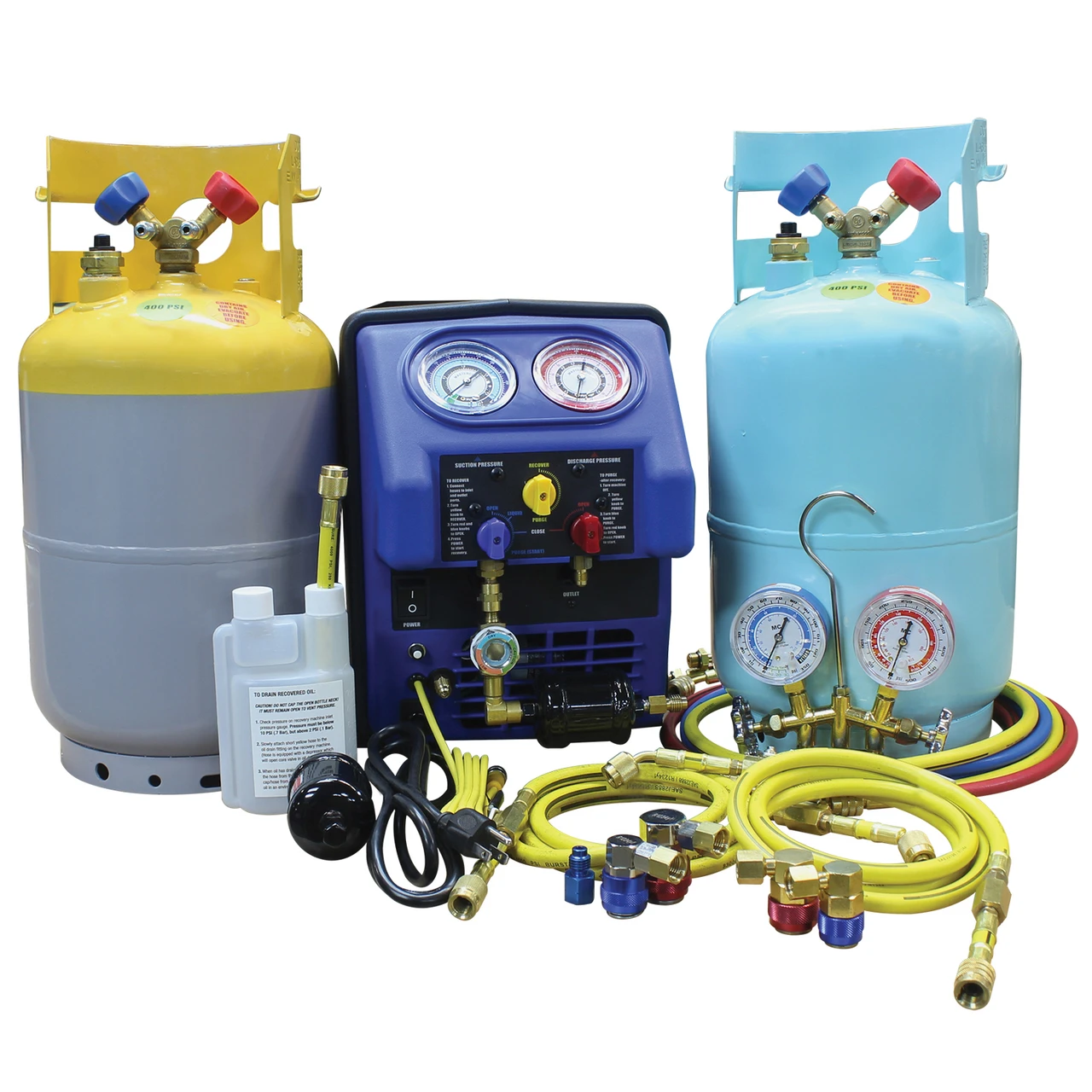 Mastercool 69372 R134a/r1234yf Complete A/c Recovery Machine