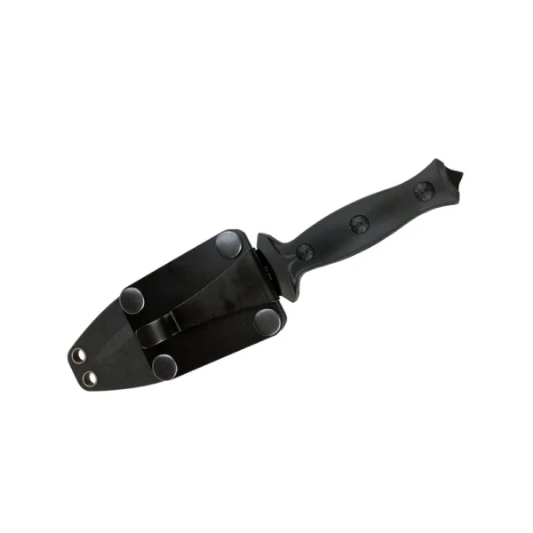 ABKT Boot Knife with 3.5" Stainless Steel Blade and Black Handle (AB014)