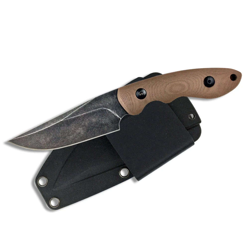 ABKT Desert Predator Tan Fixed Blade Knife (AB0004T) — product image 2