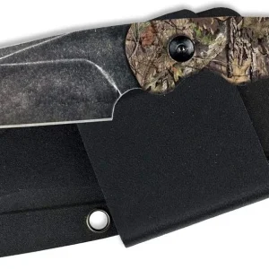 ABKT Mossy Oak Break-Up Predator Fixed Blade Knife Carbon Steel D2 (AB0004M)