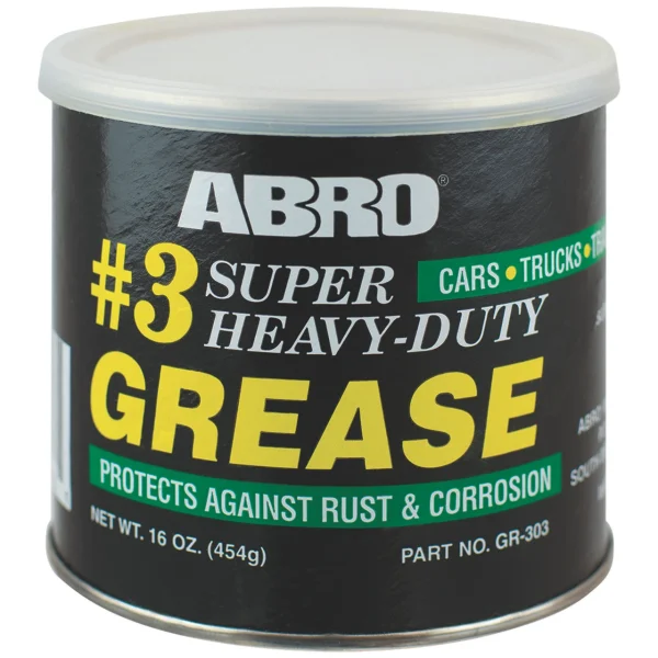 ABRO 16oz #3 Super Heavy-Duty Wheel Bearing Grease (GR-303)