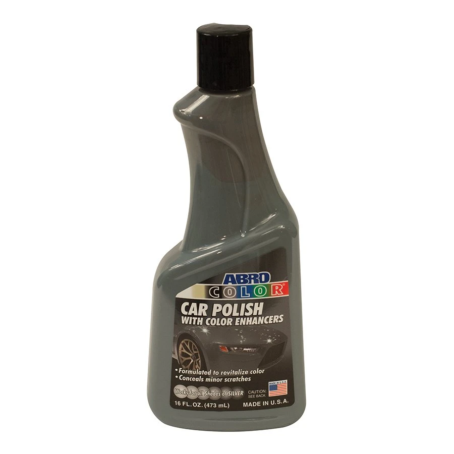 ABRO 473mL Silver Colored Automotive Polish (AB-301-SIL)
