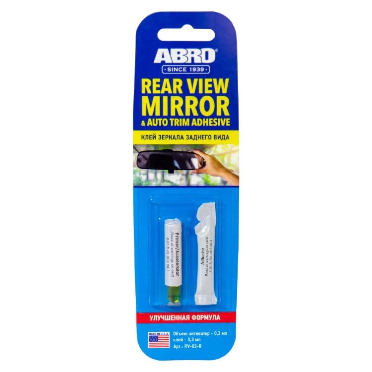 ABRO Rear View Mirror Adhesive (RV-03)