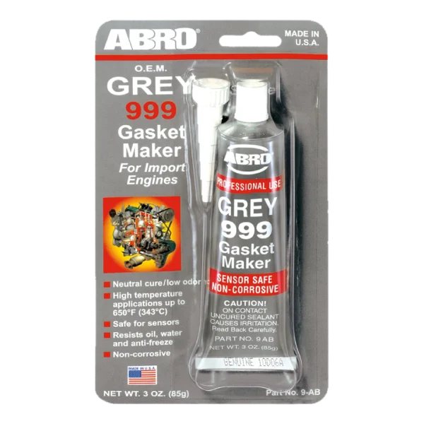 ABRO Silicone Gasket Maker Grey 999 (9-AB)