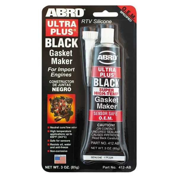 ABRO Ultra Plus Gasket Maker Black 999 (412-AB)