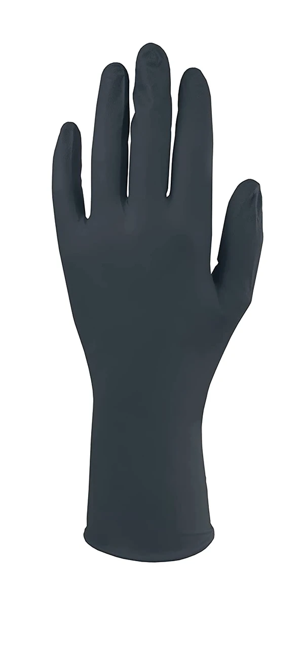 Adenna Nitrile Exam Gloves for Sensitive Skin, Powder-Free (GL-NCF235BKFL) — product image 2