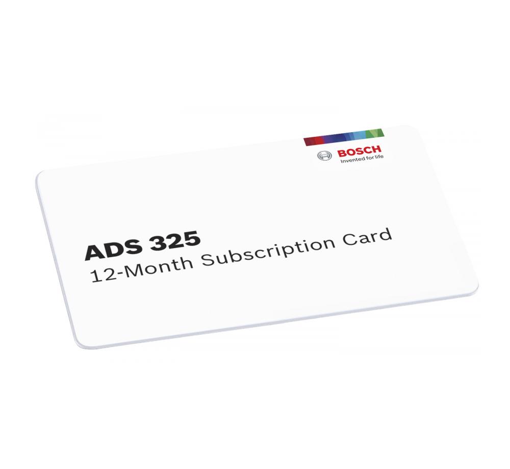 ADS 325 12-Month Software Subscription