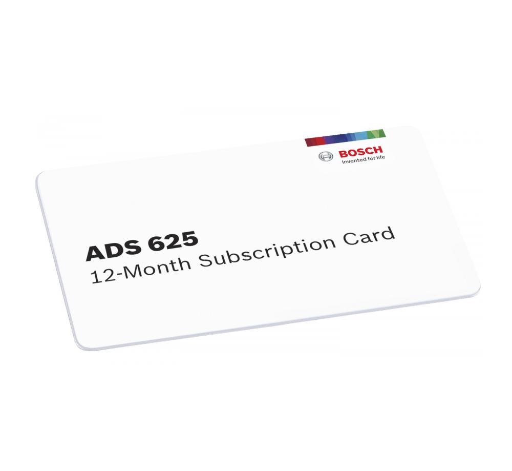 ADS 625 12-Month Software Subscription