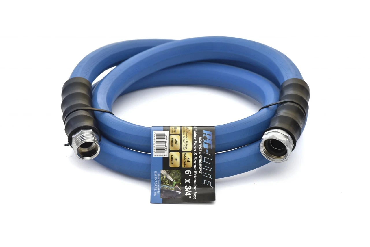 AG-Lite Rubber Water Hose Assembly, 5/8" (Various Lengths Available) — product image 5