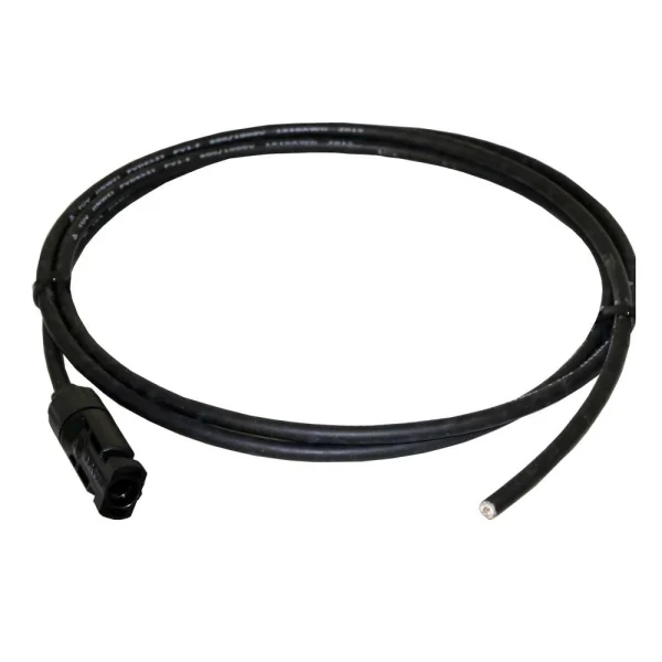 AIMS Power 10 AWG PV Wire Female MC4 to Cut End Extension Cable (PVF15FT10AWG)